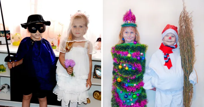 Saška And Nemanja's Dress-up Party
