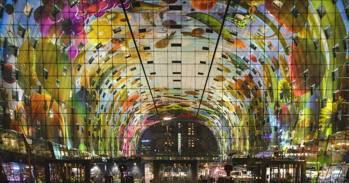 Markthal: Enormous Food Market In Rotterdam