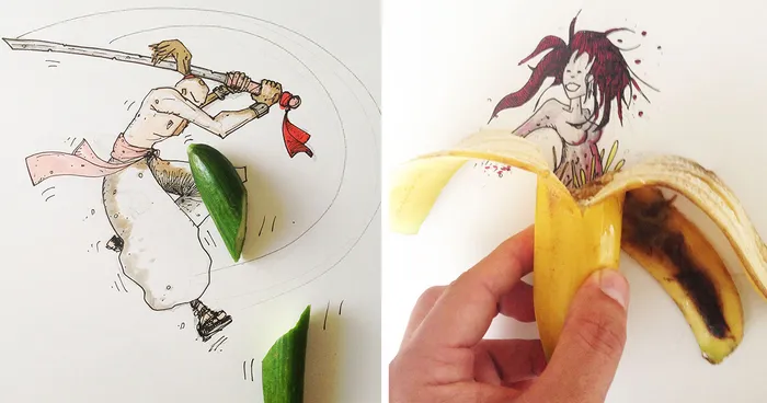 Art For Food's Sake: Turkish Artist Transforms Food Into Art Objects
