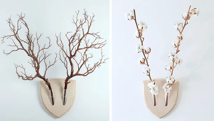 Forget Dead Animals - Bring Your Walls To Life With This Plant Wall Trophy