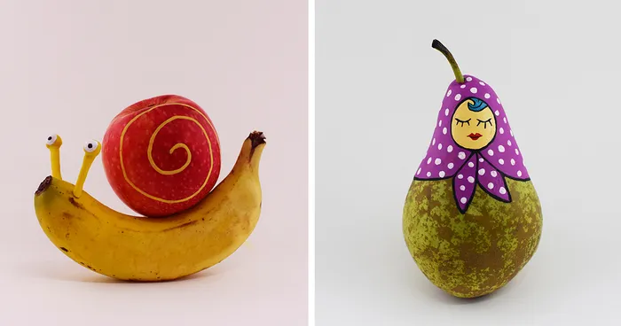 Spanish Artist Plays With Fruit To Make Funny Pictures