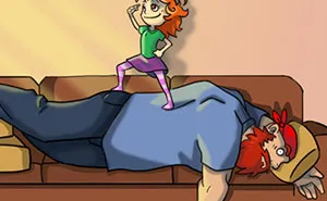 Daughter Of The Wolf: Funny Comics About A Stay-at-home Dad And His Daughter
