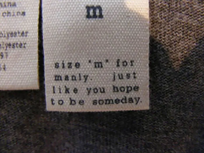 50 Of The Funniest Clothing Tags Ever