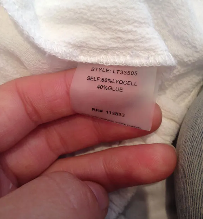 50 Of The Funniest Clothing Tags Ever