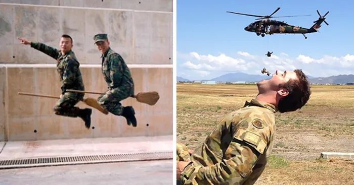 42 Soldiers On Their Days Off