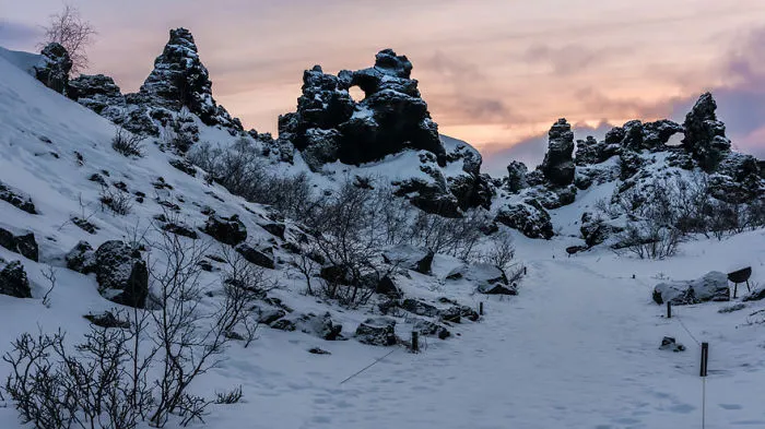 Wildling Camp: Dimmuborgir, Iceland