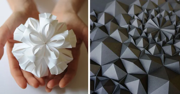 My Geometric Paper Art For Eight Emperors