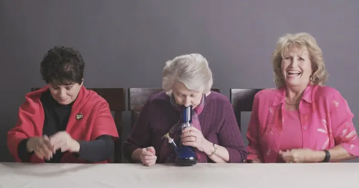 Three Grandmas Smoke Weed For The First Time And It's Hilarious