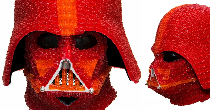 Darth Gummy: I Designed Vader's Helmet With 1,000+ Gummy Bears