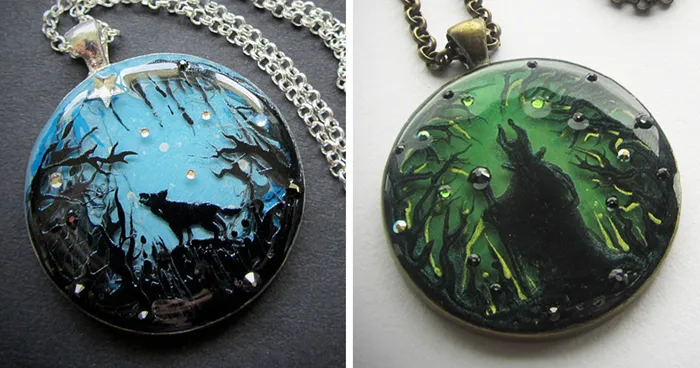I Make Jewelry With Magical Miniature Scenes
