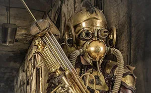 I Hand-Craft Steampunk Costumes From Old Parts For Movies