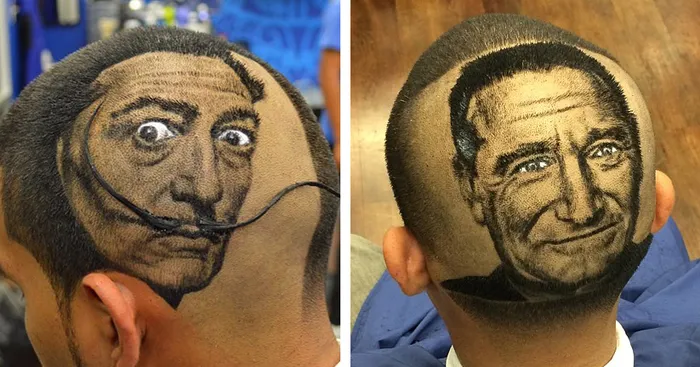 Hair Stylist Turns Clients' Hair Into Photo-Realistic Art