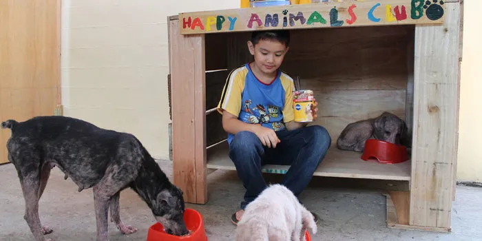 9-Year-Old Boy Created A No-Kill Animal Shelter In His Garage