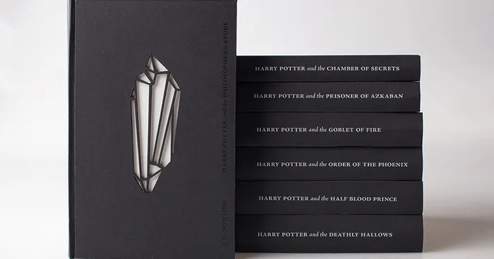 Magical Glow-In-The-Dark Harry Potter Book Cover Redesign By Kincso Nagy