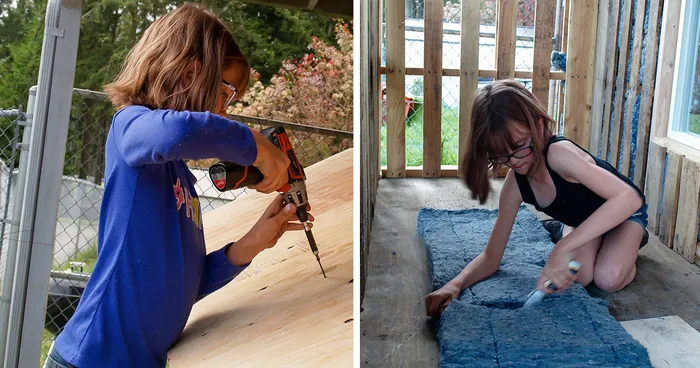 9-Year-Old Girl Builds Shelters For The Homeless And Grows Food For Them, Too