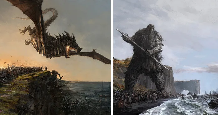 The Protectors Of Iceland: My Fantasy Paintings Inspired By Icelandic Myths And Music