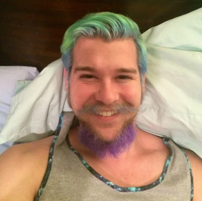 Merman Trend: Men Are Dyeing Their Hair With Incredibly Vivid Colors