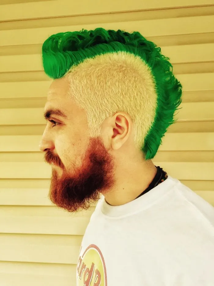 Merman Trend: Men Are Dyeing Their Hair With Incredibly Vivid Colors
