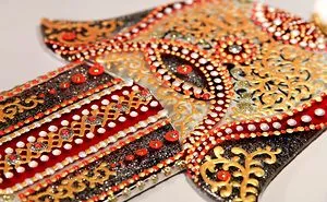 Handmade Hamsa Glass Fusing Techniques