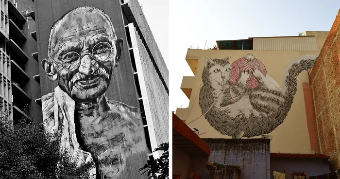 Check Some Awesome Graffiti Art From New Delhi, India
