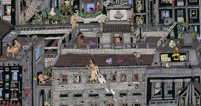  It Took Me 150 Hours To Draw This Intricate Philadelphia Cityscape