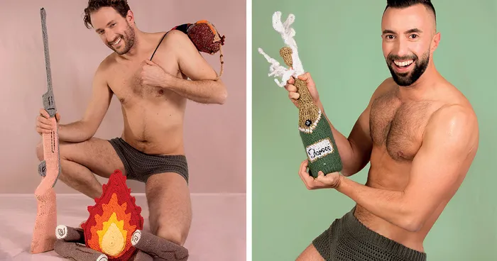 We Made A Sexy Men & Yarn Calendar In Response To Pinup Girls' Calendars
