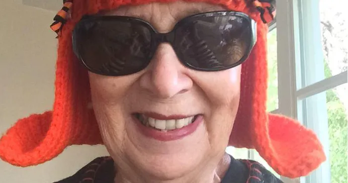 Grandmother Battling Cancer Knits Herself  New Hair