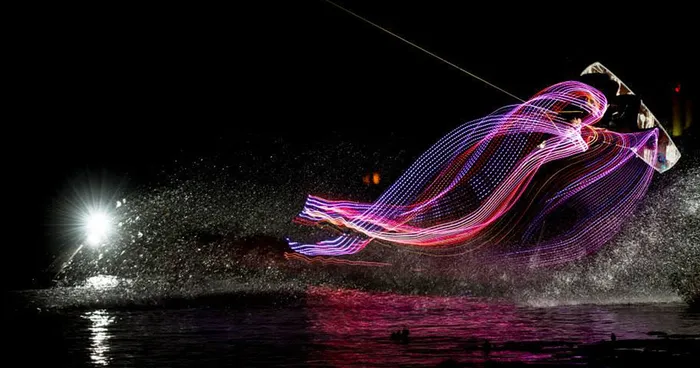 Luminescencia Project: We Installed LED Lights On Wakeboards