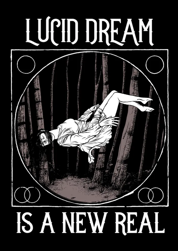 Lucid Dreaming Illustration On Tee's