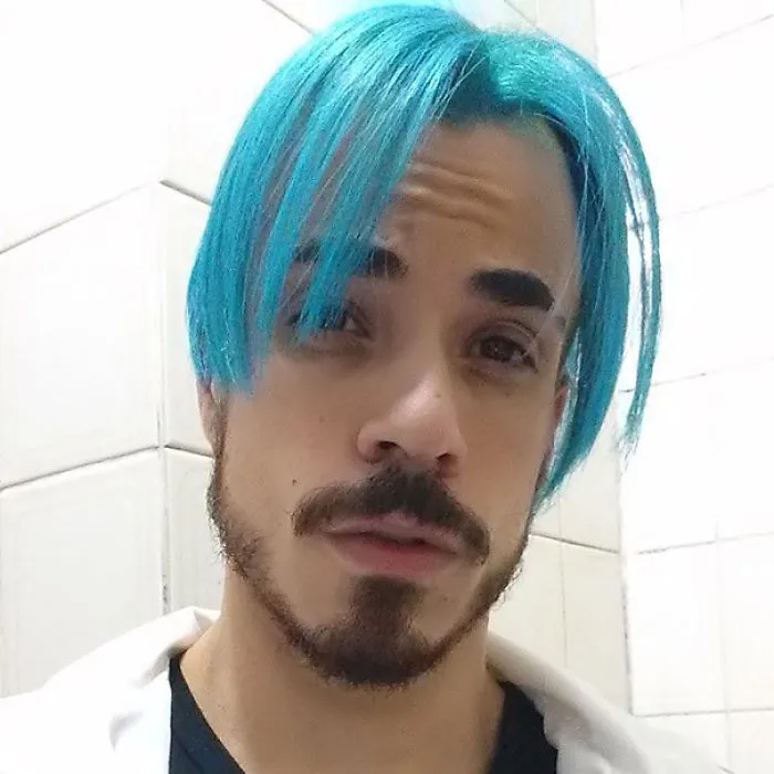 Merman Trend: Men Are Dyeing Their Hair With Incredibly Vivid Colors