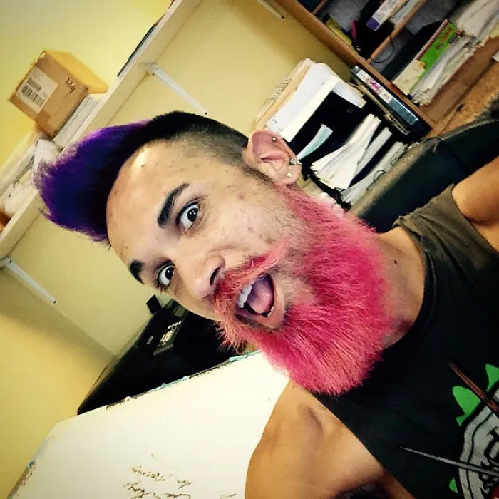 Merman Trend: Men Are Dyeing Their Hair With Incredibly Vivid Colors