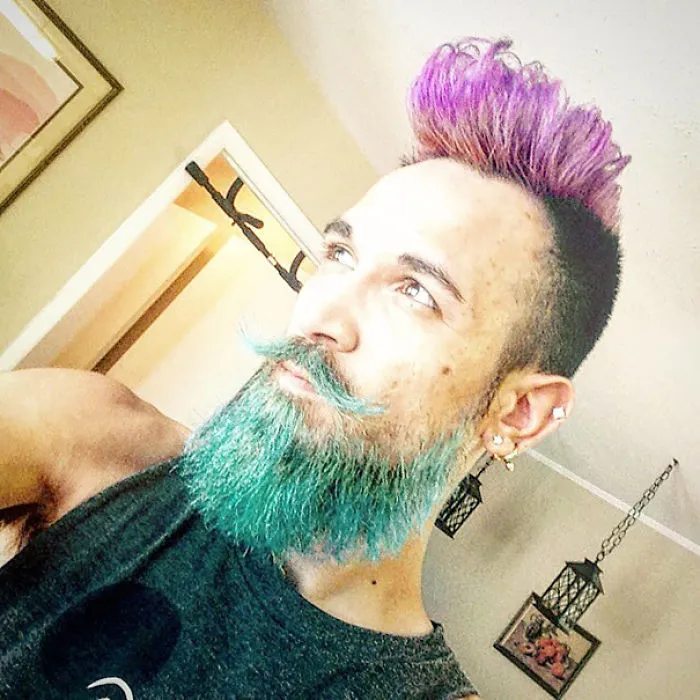 Merman Trend: Men Are Dyeing Their Hair With Incredibly Vivid Colors