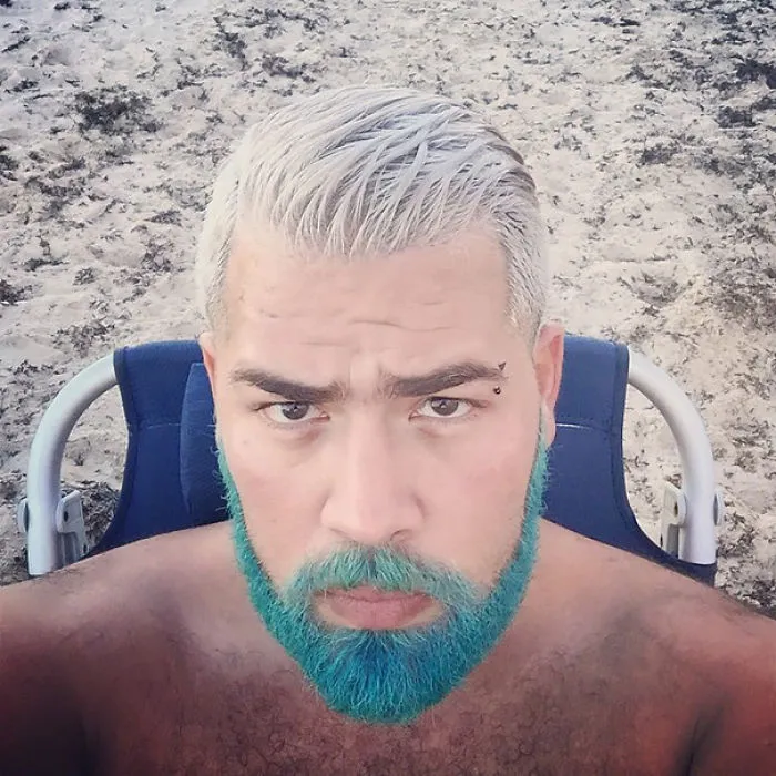 Merman Trend: Men Are Dyeing Their Hair With Incredibly Vivid Colors