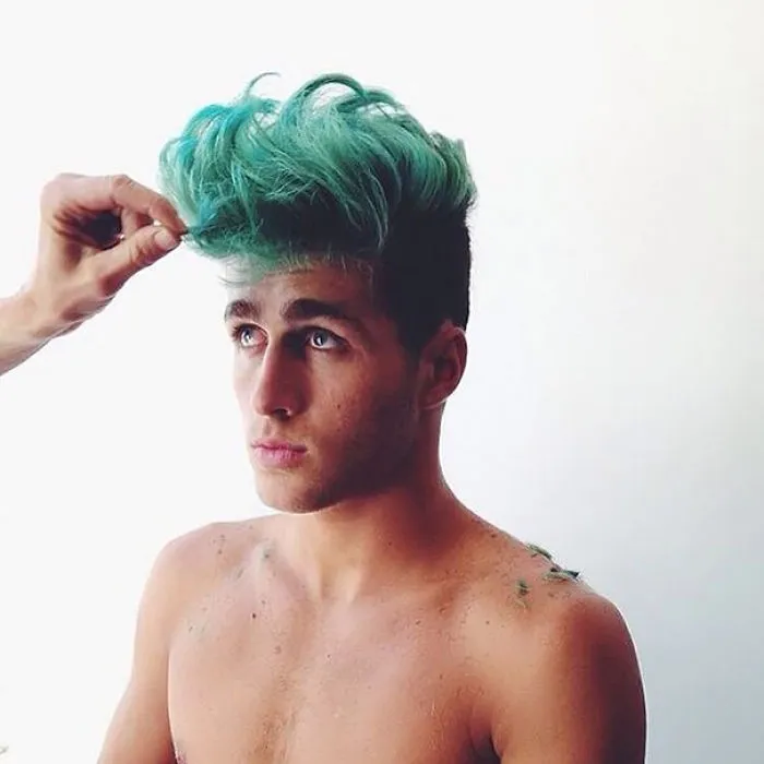 Merman Trend: Men Are Dyeing Their Hair With Incredibly Vivid Colors