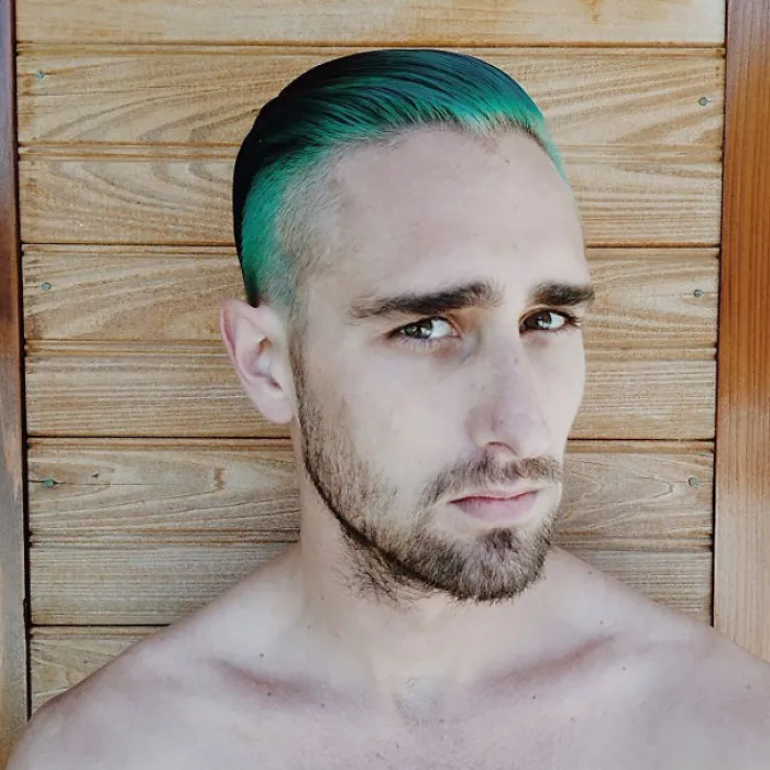 Merman Trend: Men Are Dyeing Their Hair With Incredibly Vivid Colors