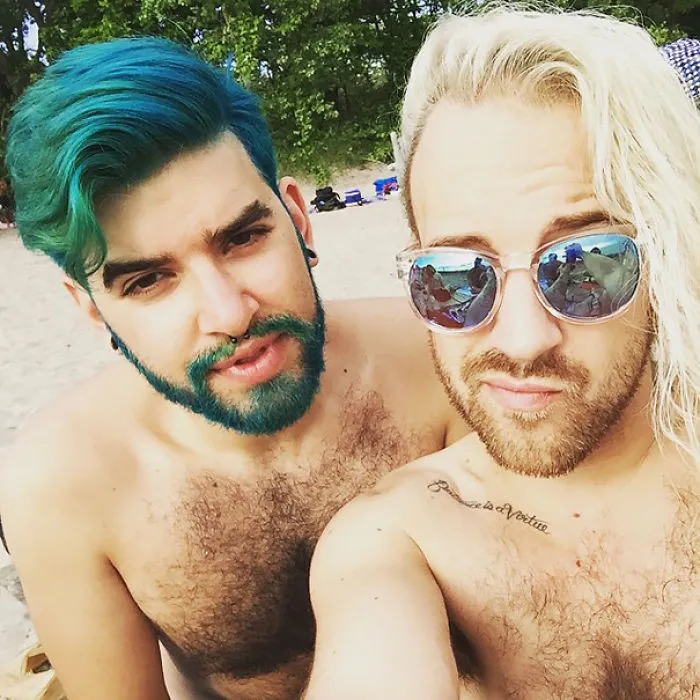 Merman Trend: Men Are Dyeing Their Hair With Incredibly Vivid Colors