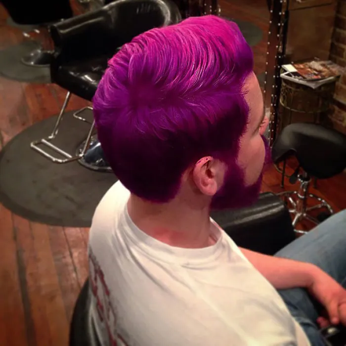 Merman Trend: Men Are Dyeing Their Hair With Incredibly Vivid Colors
