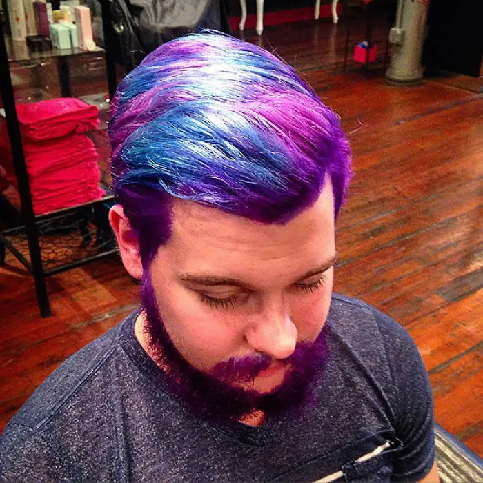 Merman Trend: Men Are Dyeing Their Hair With Incredibly Vivid Colors