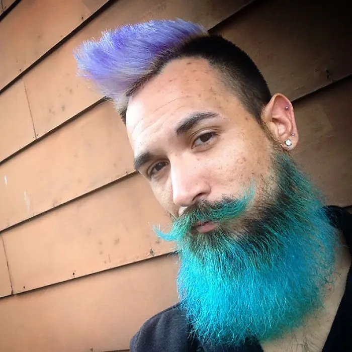 Merman Trend: Men Are Dyeing Their Hair With Incredibly Vivid Colors