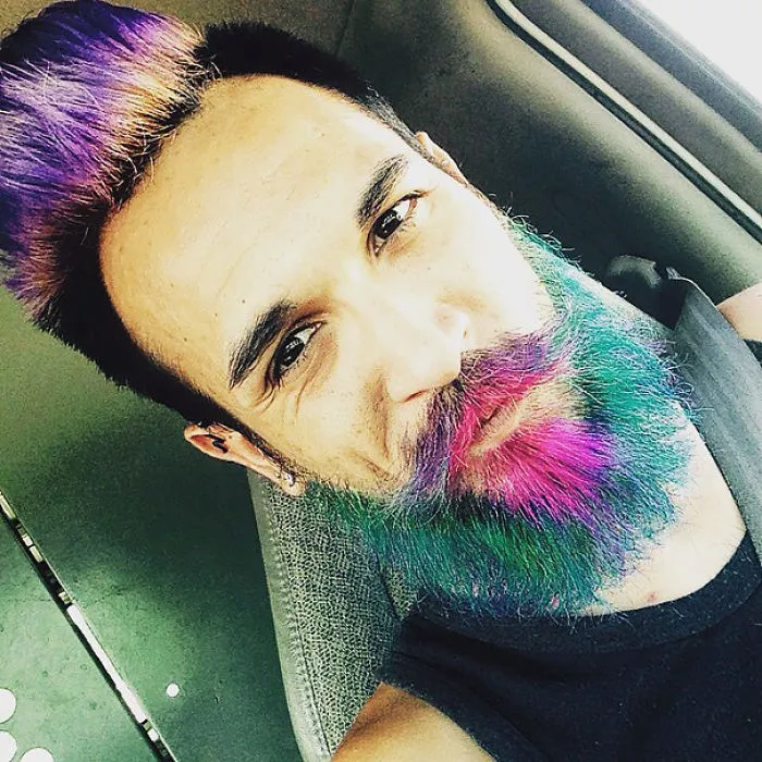 Merman Trend: Men Are Dyeing Their Hair With Incredibly Vivid Colors