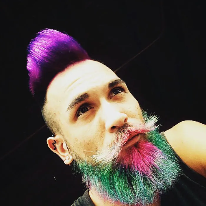 Merman Trend: Men Are Dyeing Their Hair With Incredibly Vivid Colors