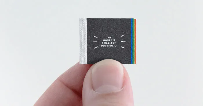 I Created The World's Smallest Portfolio