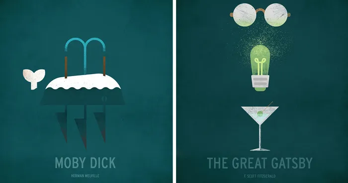 My Minimalist Art Prints Of Classic Literature
