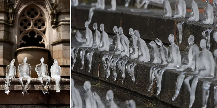 5,000 Melting Ice Sculptures Remember The Victims Of WWI