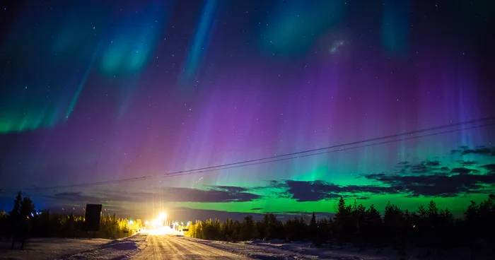 My Pictures Of St. Patrick's Northern Lights In Lapland