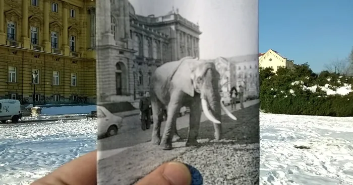 I Combined Historical Croatian Photos With The Places Where They Were Taken Of