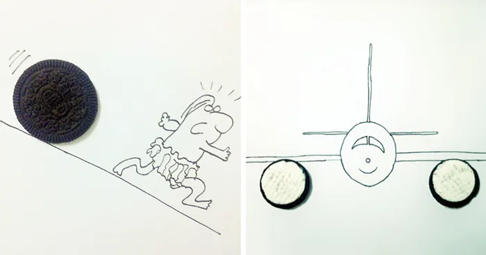 Oreo Experiment: To Celebrate Childhood Nostalgia, We Turned Oreos Into Drawings
