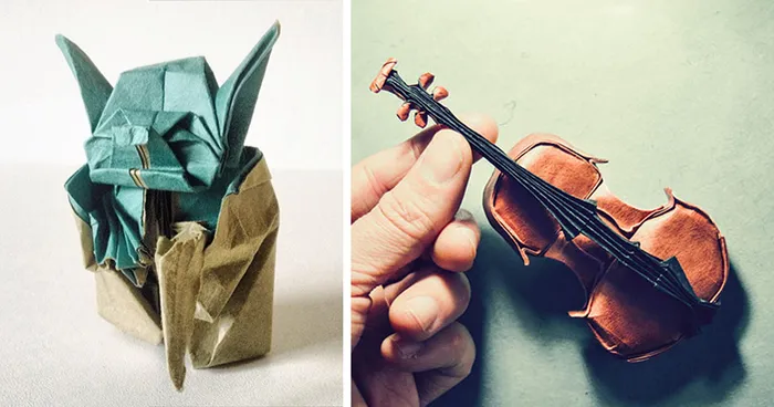 Share The Most Beautiful Examples Of Origami Paper Art