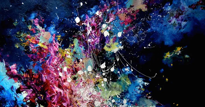 I See Music Because I Have Synesthesia, So I Decided To Paint What I Hear