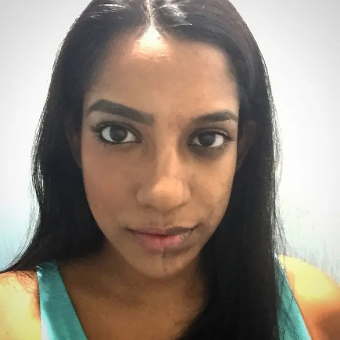 Women Post Selfies With Half-Made-Up Faces To Fight Makeup Shaming